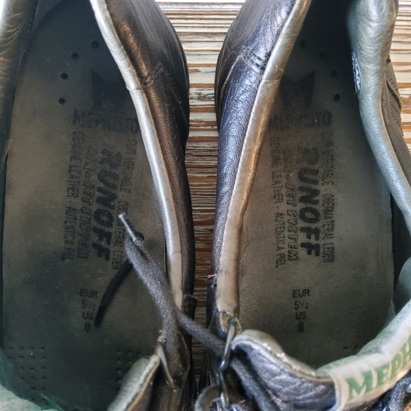 Mephisto Match Run Off Women’s US 8 Walking Athletic Comfort Black Shoes - Picture 9 of 10